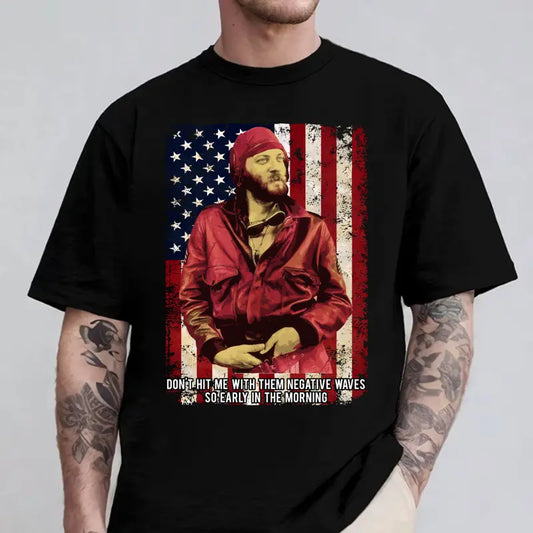 Retro "Negative Waves" T-Shirt - Classic Movie Quote Tee from the 70s - Dogmomhat