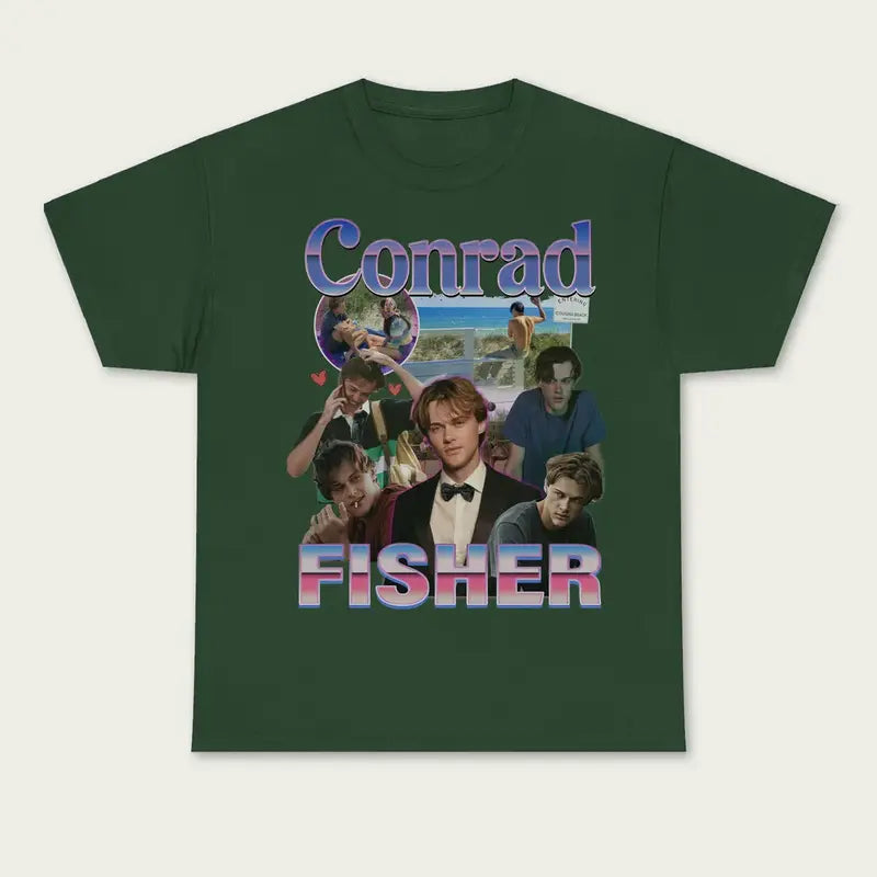 Team Conrad Shirt – The Summer I Turned Pretty Graphic Tee, Movie-Inspired Unisex Cotton T-Shirt