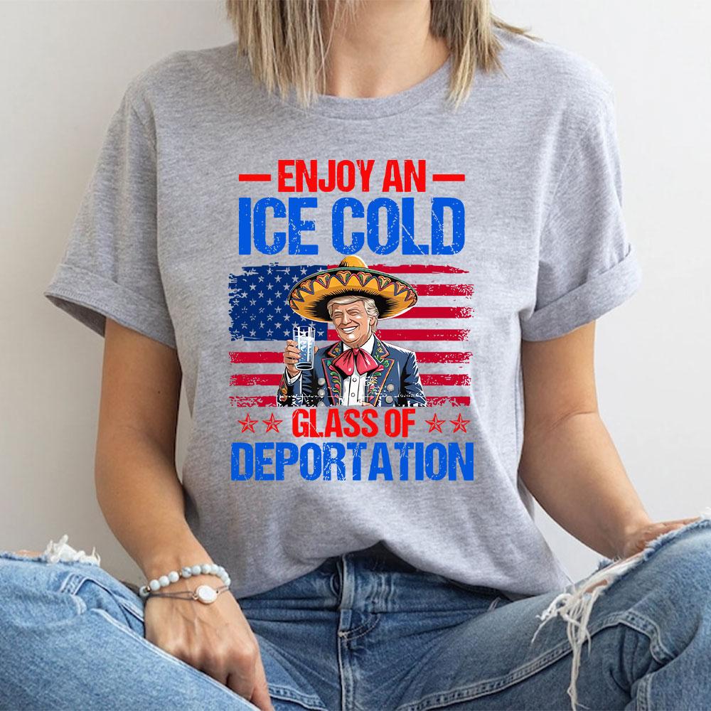 Cold Like ICE Graphic Tee – Political Satire Shirt, Free Speech Design for Men & Women