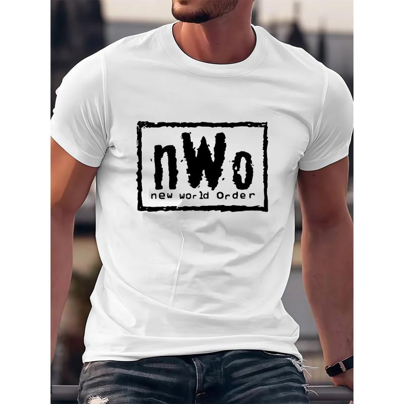 New World Order T-Shirt – NWO Logo WCW Pro Wrestling Tee