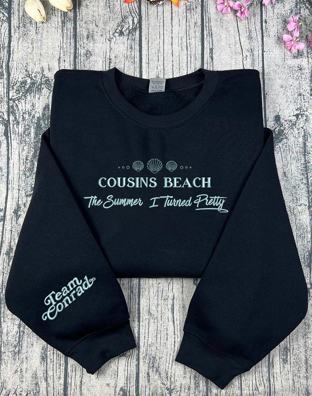 Cousins Beach Embroidered Sweatshirt - 'The Summer I Turned Pretty' Fan Merch