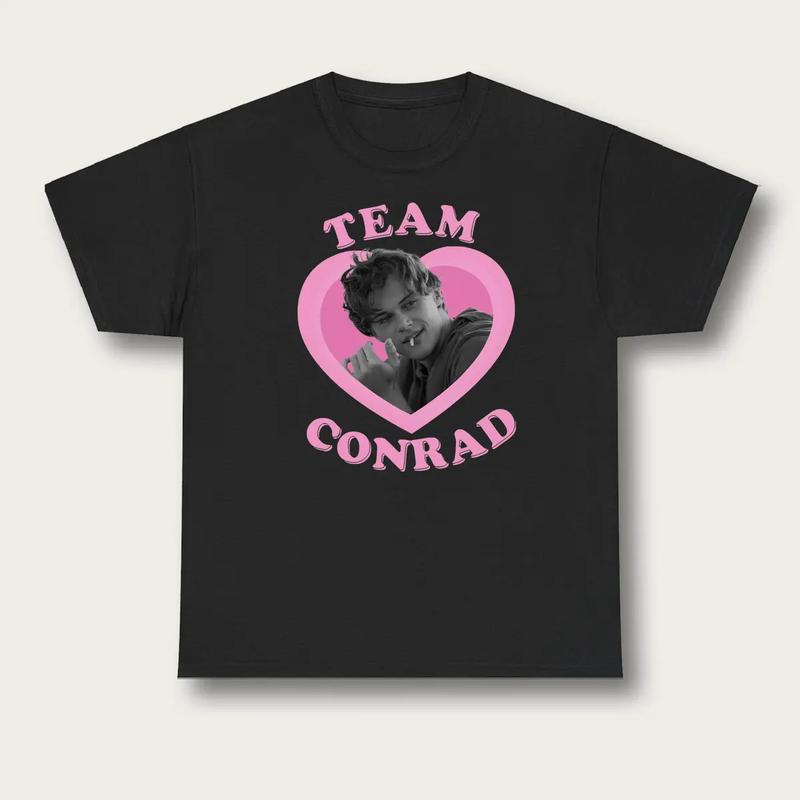 Team Conrad Shirt – TSITP Inspired Graphic Tee, Soft Cotton Movie Fan Shirt for Men & Women
