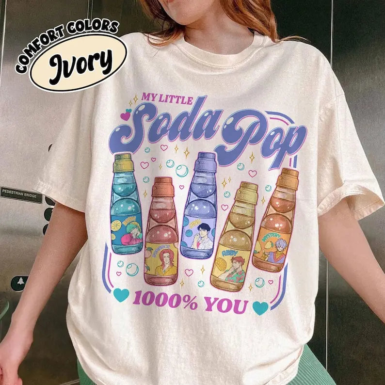 Saja Boys Soda Pop KPDH Comfort Colors Shirt – Kpop Boy Band Inspired Tee