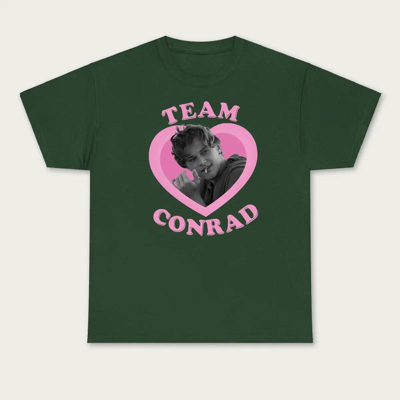 Team Conrad Shirt – TSITP Inspired Graphic Tee, Soft Cotton Movie Fan Shirt for Men & Women