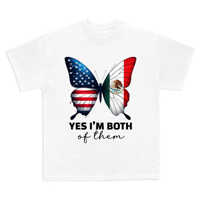 Mexico and USA Unity Fist T-Shirt – Mexican American Pride Graphic Tee for Men & Women