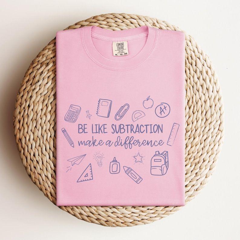 Math Teacher Comfort Colors® T-Shirt – Funny New Teacher Appreciation Gift