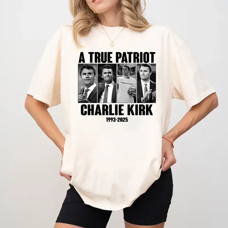 Charlie Kirk T-Shirt – Charlie Kirk Fan Gift, Unisex Political Apparel for Men & Women