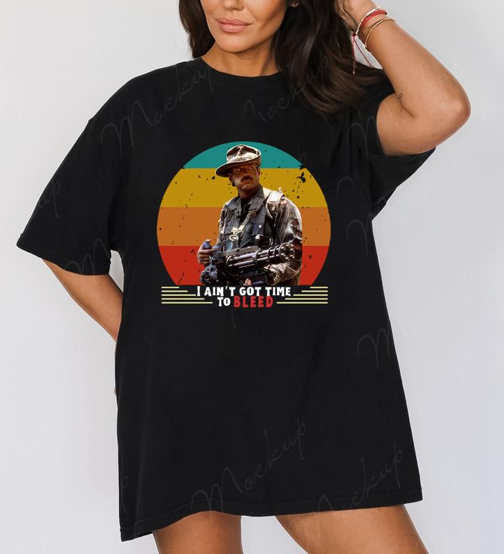 I Ain’t Got Time Shirt – Retro 90s Movie Graphic Tee for Film Fans & Pop Culture Lovers