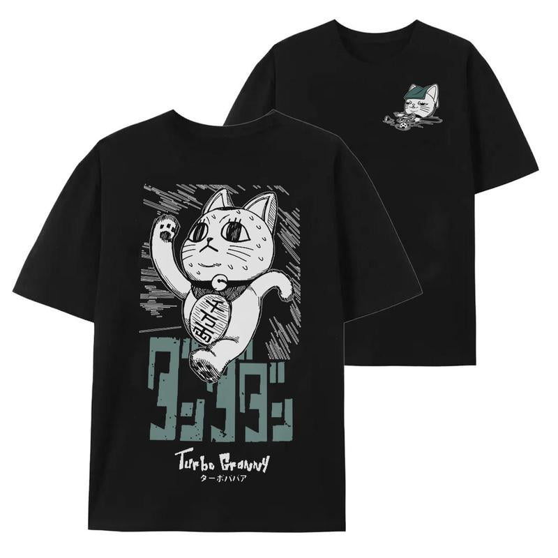 Turbo Granny Dandadan T-Shirt – Okarun Momo Ayase Anime Lover