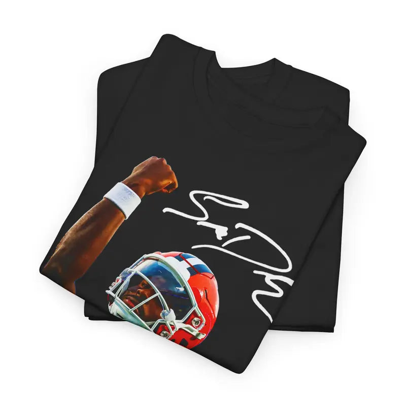 Shedeur Sanders 'Celly' T-Shirt - The World's Best "Time" Celebration Tee, Streetwear