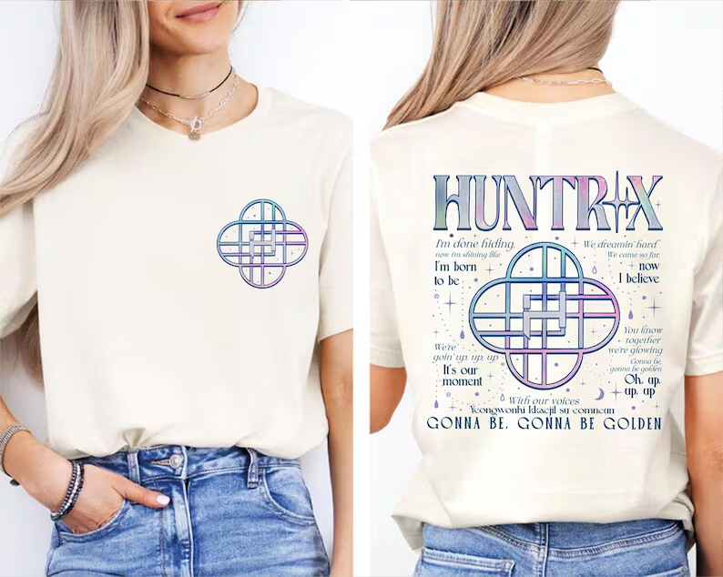 Kpop Demon Hunters Printed T-shirt