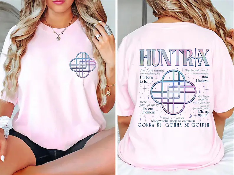Kpop Demon Hunters Printed T-shirt