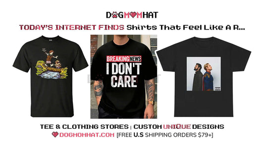 TODAY’S INTERNET FINDS ✨Shirts That Feel Like A Random 1AM Scroll… In The Best Way