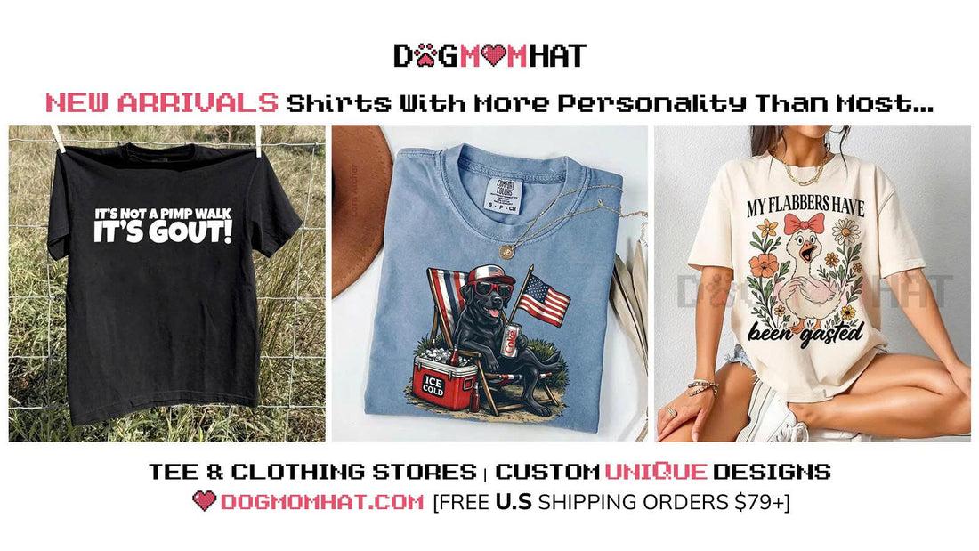 NEW ARRIVAL – Shirts With More Personality Than Most People 🇺🇸✨