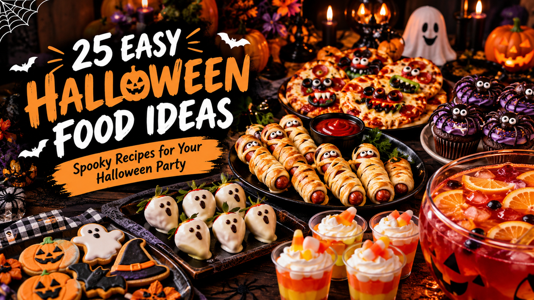 Halloween Food Ideas: 25 Easy, Spooky Recipes for Your Halloween Party