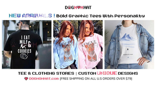 🔥 NEW ARRIVALS – Graphic Tees With Personality & Positive Vibes