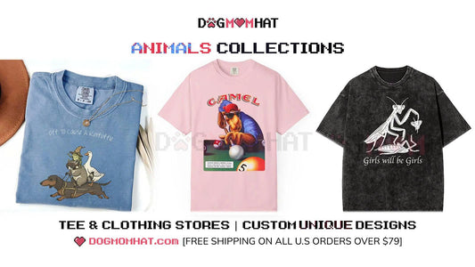 NEW ARRIVALS: Unique Animal Tees for People Who Like Animals More Than People 🐾💛