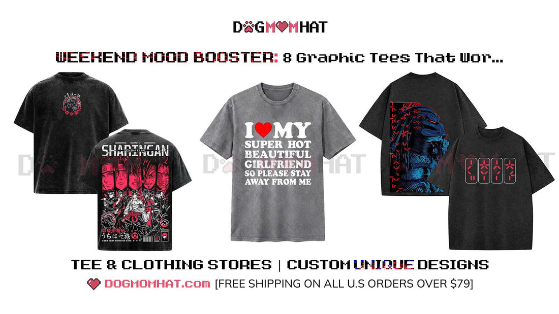 Weekend Mood Booster: 8 Graphic Tees That Work Harder Than Your Coffee