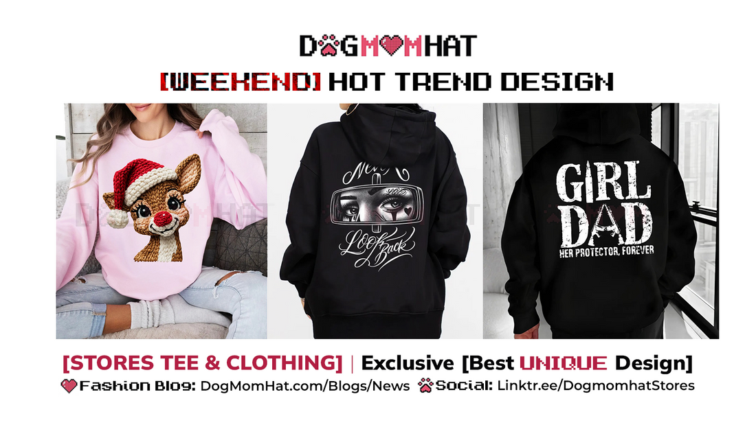 7 Weekend-Ready Hoodies, Sweatshirts & Tees That Hit Different — New from DogMomHat