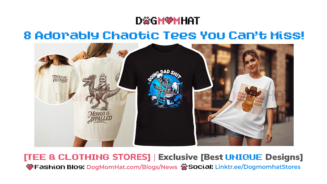 Start Your Week With 8 Adorably Chaotic Tees You Can’t Miss!