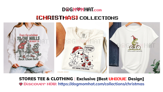 9 Cutest New Christmas Tees & Sweaters from DogMomHat