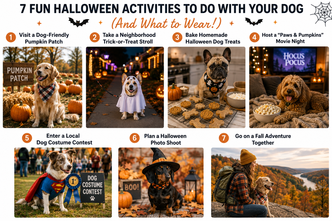 🎃 7 Fun Halloween Activities to Do With Your Dog in 2026 🐕 — Plus What to Wear!