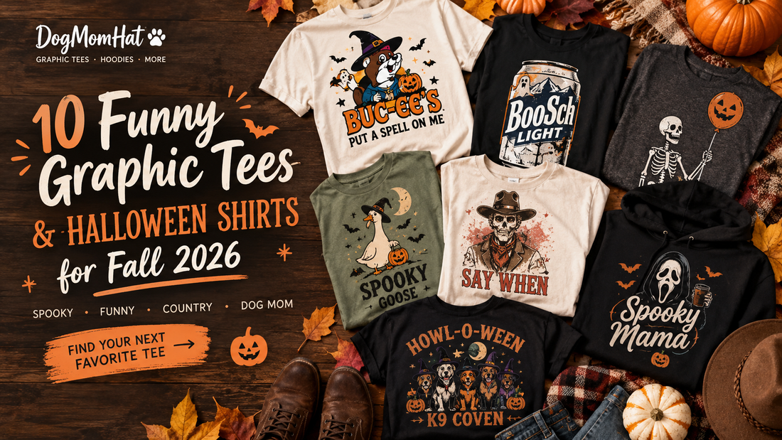 10 Funny Graphic Tees and Halloween Shirts to Refresh Your Fall Wardrobe in 2026