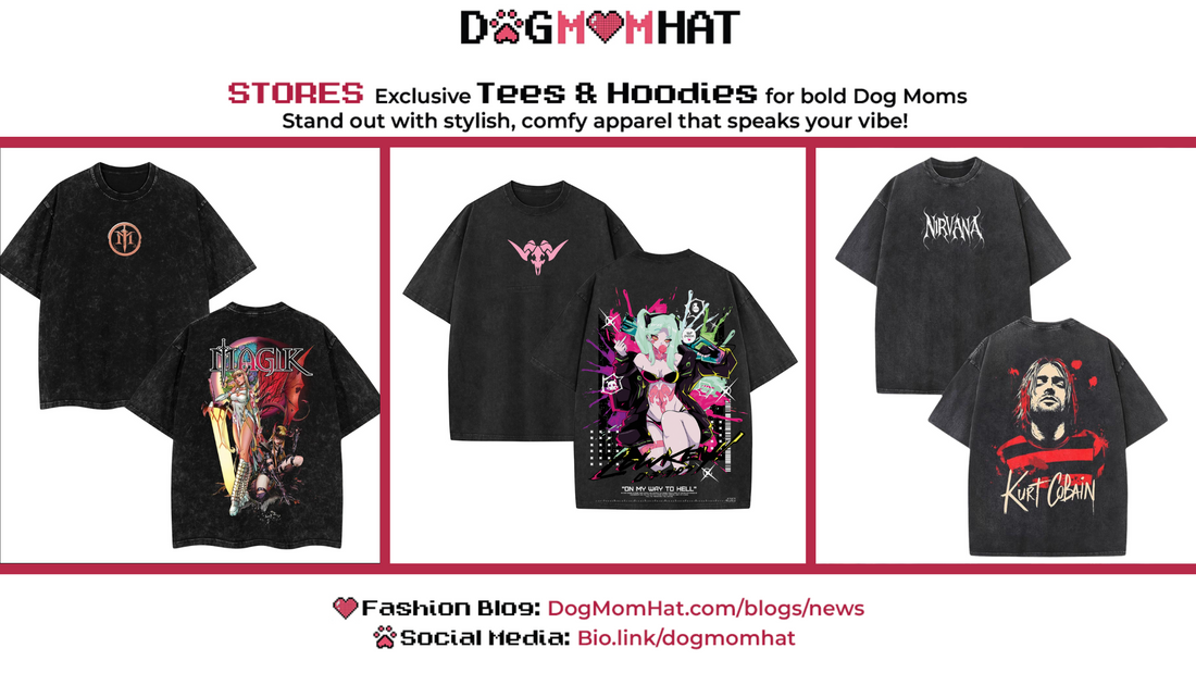Top 10 Artistic Graphic Tees from DogMomHat That Look Like Wearable Masterpieces