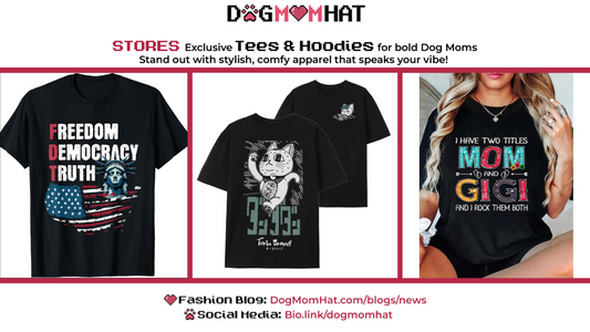 🐶 Top 10 Unique & Bold Graphic Tees from DogMomHat’s New Arrivals