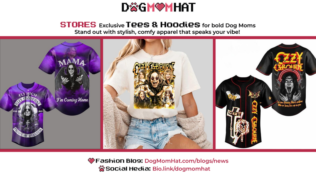 8 Epic Ozzy Osbourne Tees to Honor the Legend 🎸🖤