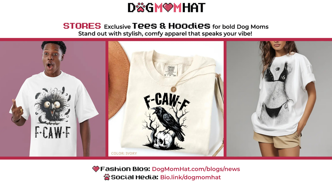 🔥 New Arrivals Daily Hot Trend DogMomHat ! 10 Graphic Tees & Hoodies You’ll Be Obsessed With…
