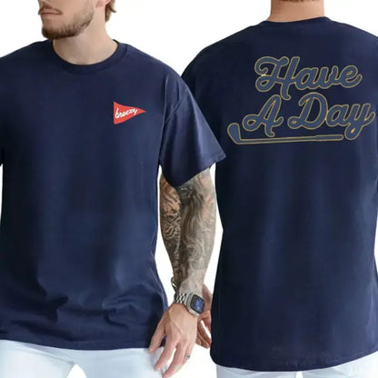 Breezy Golf 2 Sides Tee - Unisex Comfort Cotton Shirt, Perfect Golf Lover Gift