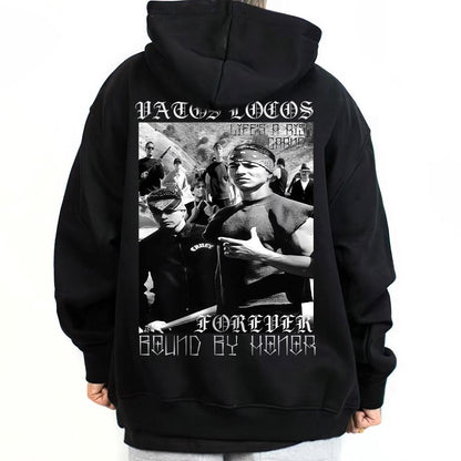 "Vatos Locos Forever" Chicano Clothing Hoodie – Old Movie Gangster Streetwear
