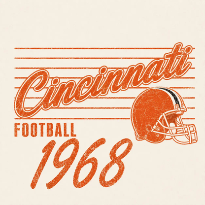 Vintage 90s All Teams Football Sand T-Shirt – Retro Hometown Game Day Graphic Tee