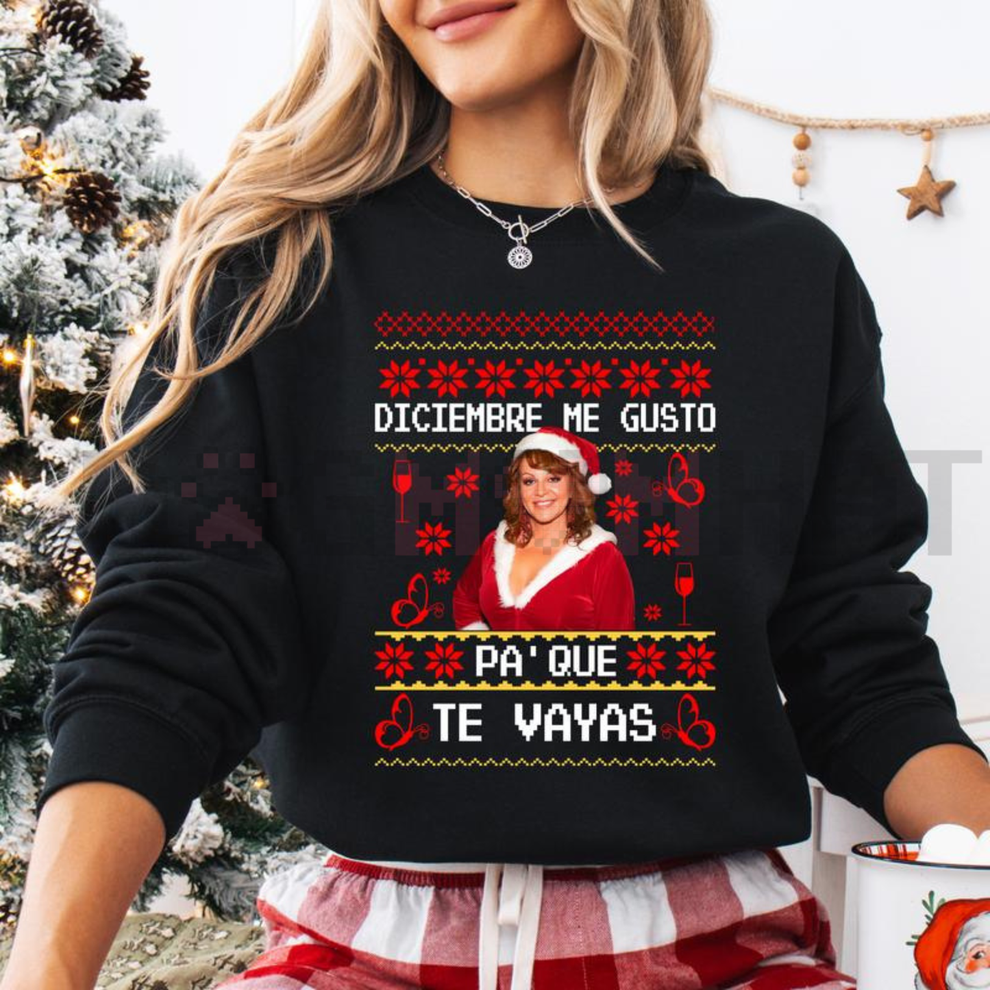 Feliz Navidad Sweatshirt – Mexican Christmas Gift & Funny Holiday Crewneck for Him & Her