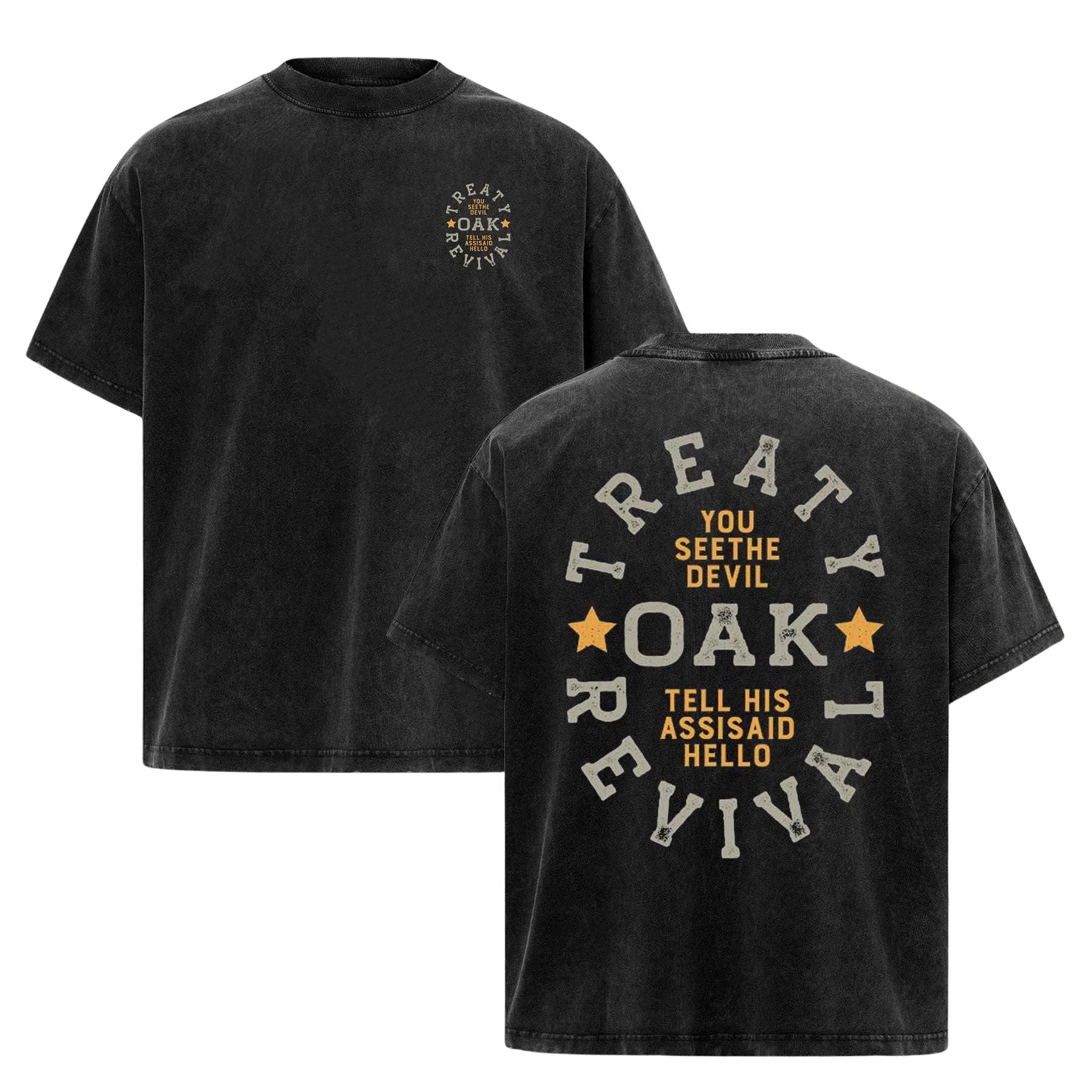 Treaty Oak Revival – Retro Band T-Shirt – Dog Mom Hat