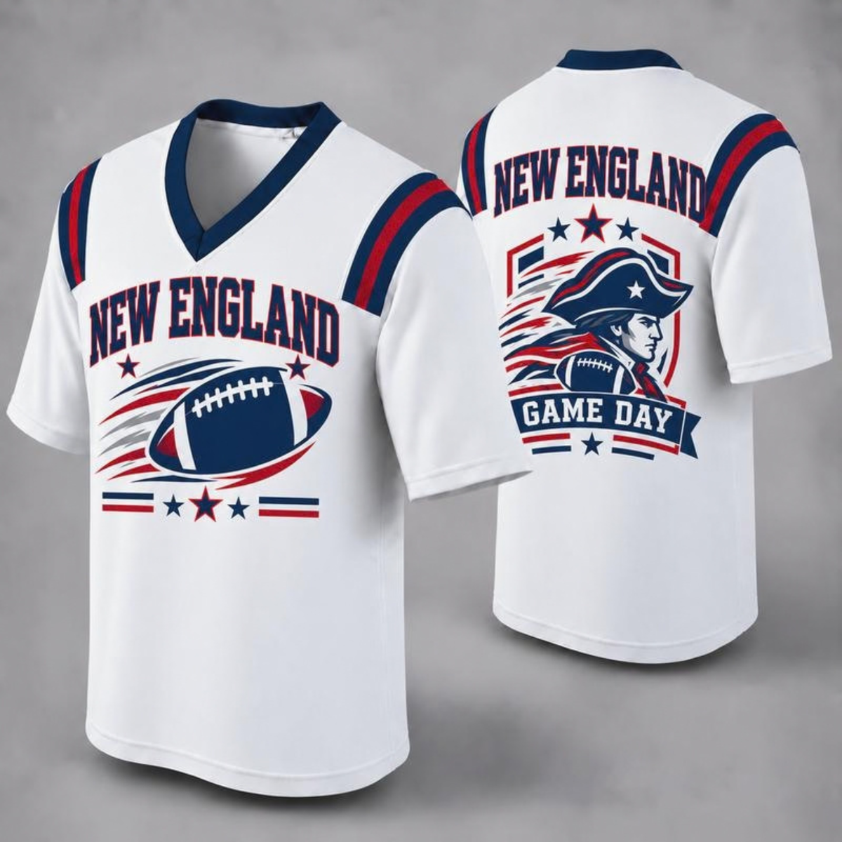 "32 City Football Fan Jersey Style" Athletic Graphic T-Shirt
