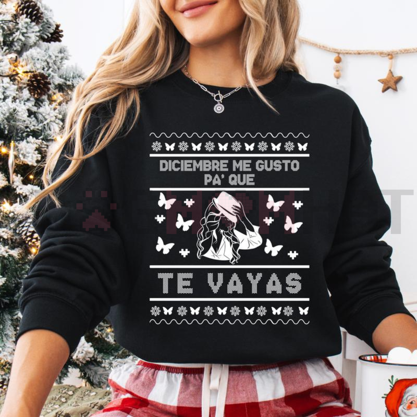Feliz Navidad Sweatshirt – Mexican Christmas Gift & Funny Holiday Crewneck for Him & Her