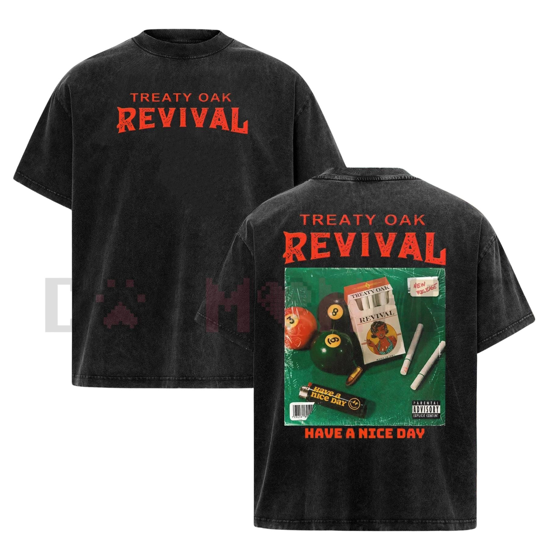 Treaty Oak Revival – Retro Band T-Shirt – Dog Mom Hat