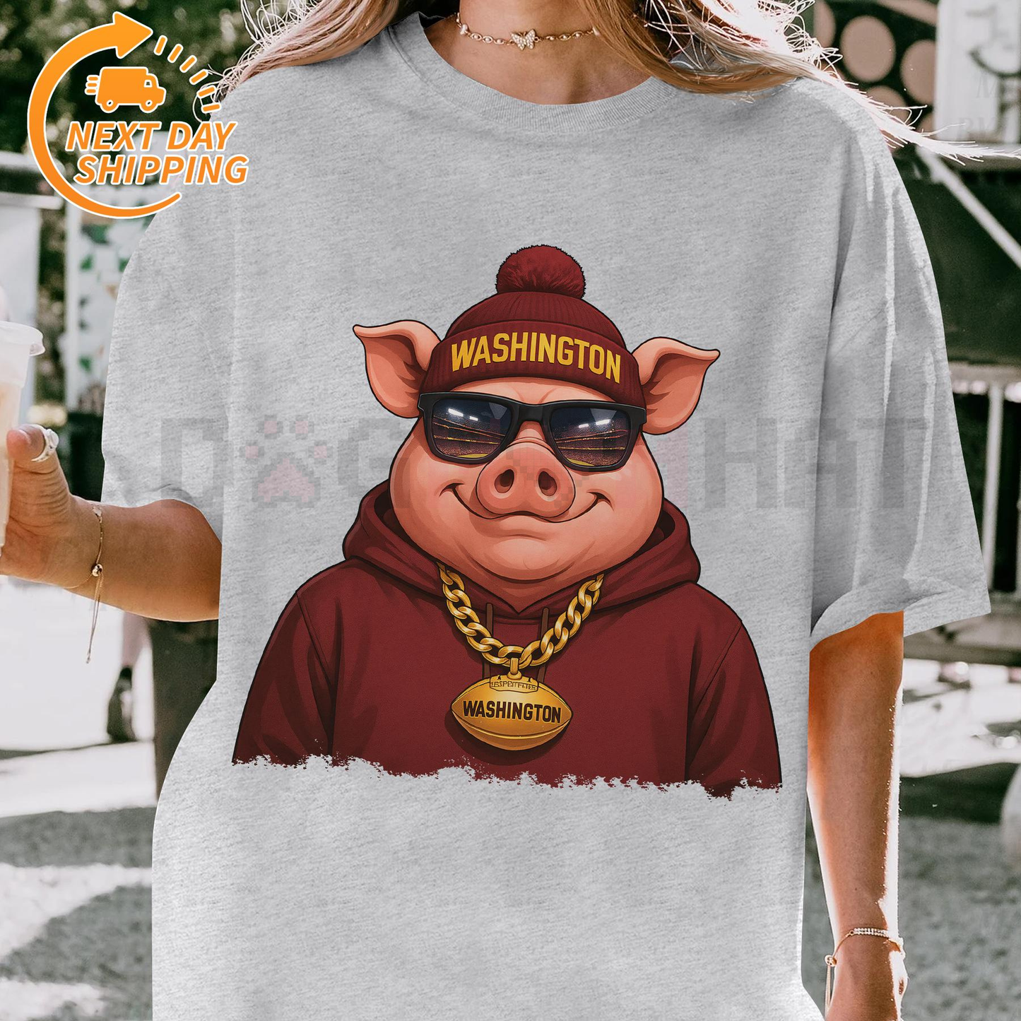 Spirit Animal Football City Graphic Tee – Custom Team Mascot Shirt