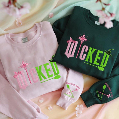 Wicked Musical Sweatshirt – "Together We're Unlimited" Elphaba & Glinda