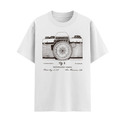 Banana Republic Retro Logo T-Shirt - Classic Casual Apparel (White ver)