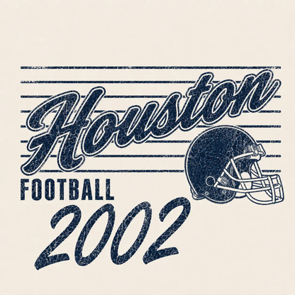 Vintage 90s All Teams Football Sand T-Shirt – Retro Hometown Game Day Graphic Tee