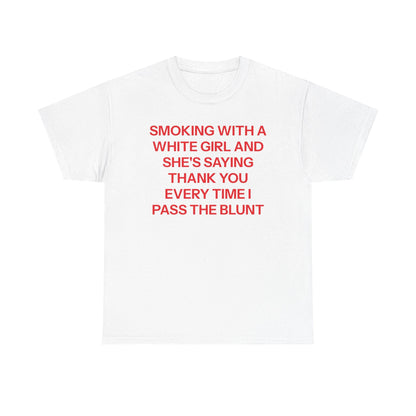 "Thank You" T-Shirt - Minimalist Slogan Tee, Unisex Cotton Graphic Shirt