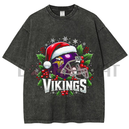 Fun Print Unisex Washed T-Shirt – Oversized Cotton Comfort Retro Streetwear