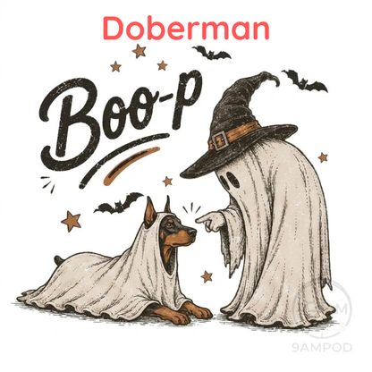 Funny Halloween Dog Mom Shirt - Boo-p Ghost Dog Comfort Colors® T-Shirt