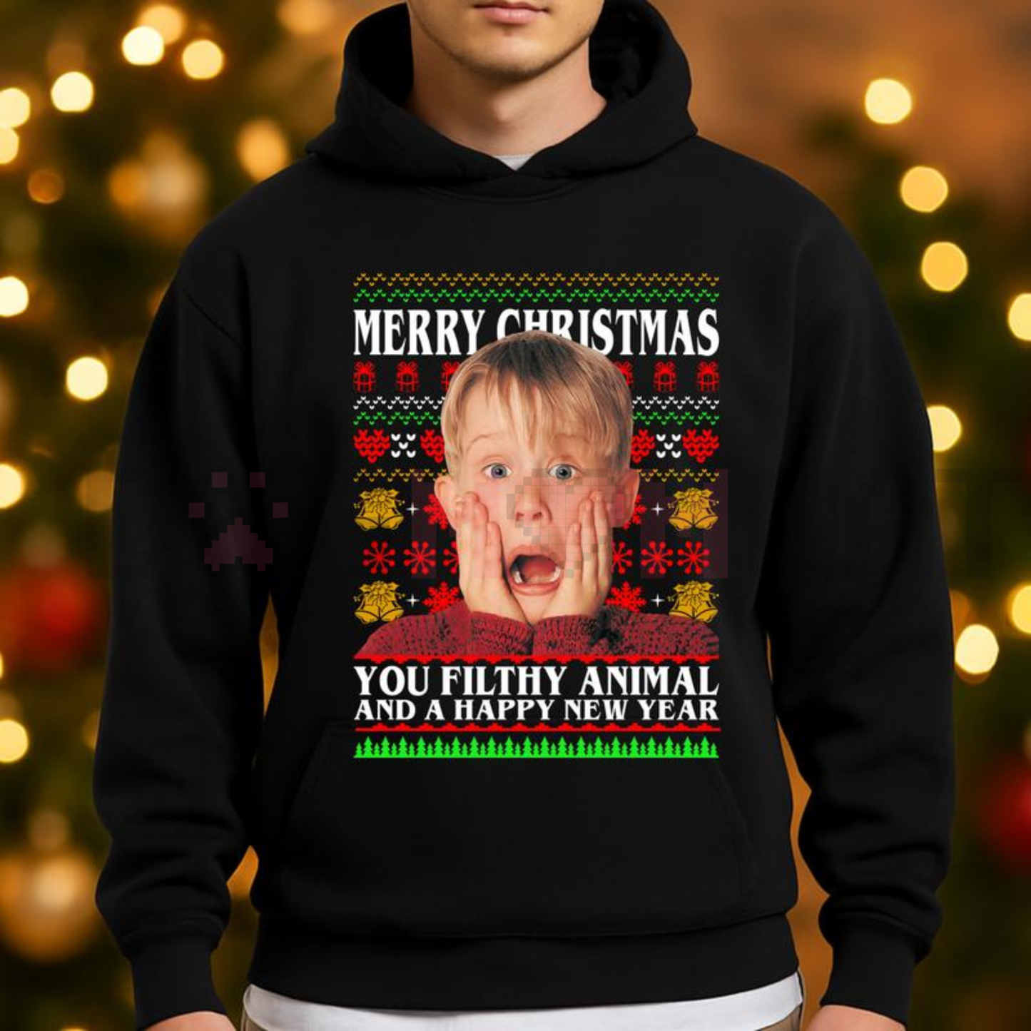 Feliz Navidad Sweatshirt – Mexican Christmas Gift & Funny Holiday Crewneck for Him & Her
