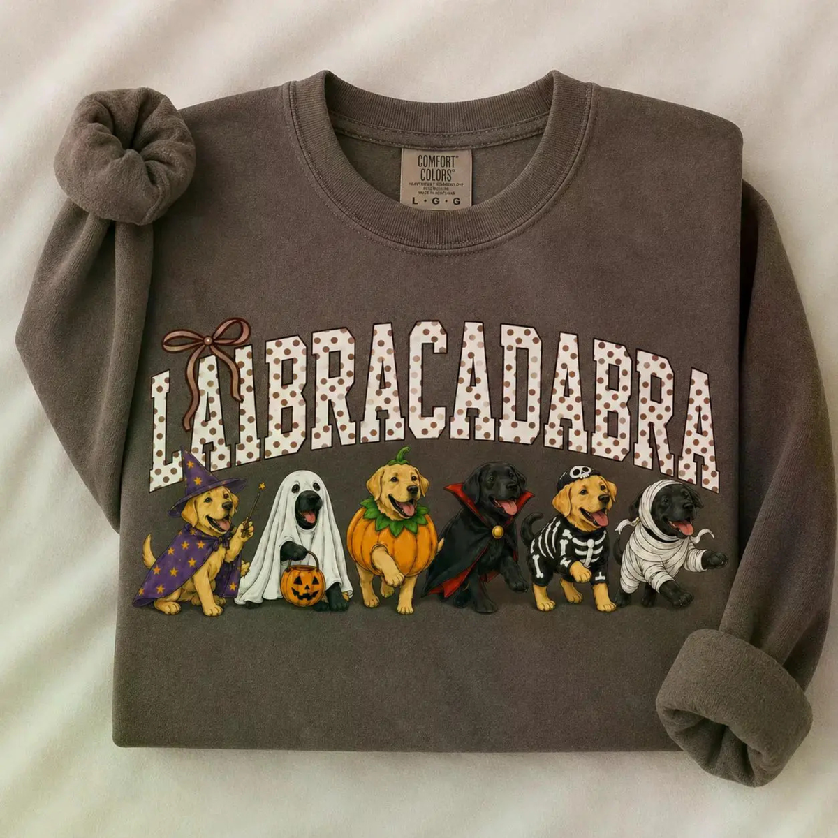 Halloween Dog Breeds Sweatshirt – Cozy Autumn Dog Mom Spooky Season Crewneck
