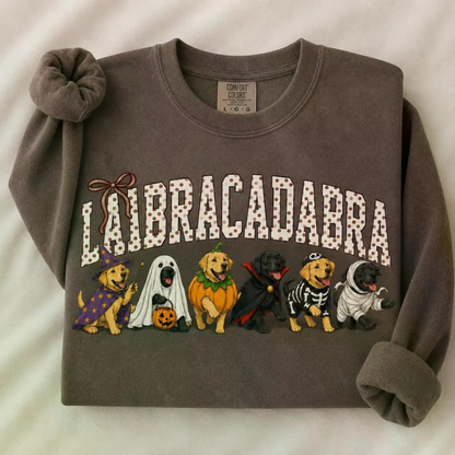 Halloween Dog Breeds Sweatshirt – Cozy Autumn Dog Mom Spooky Season Crewneck