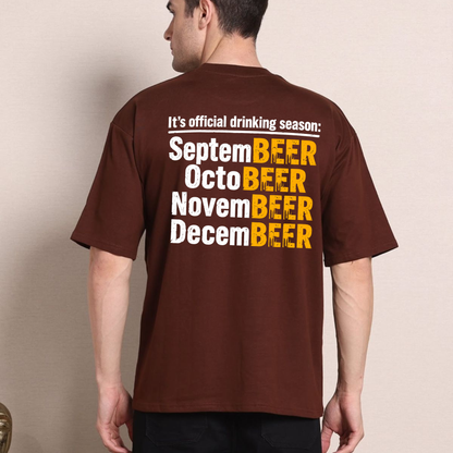 Parke Horizon Tee – "Drinking Season" Funny Craft Beer Graphic T-Shirt